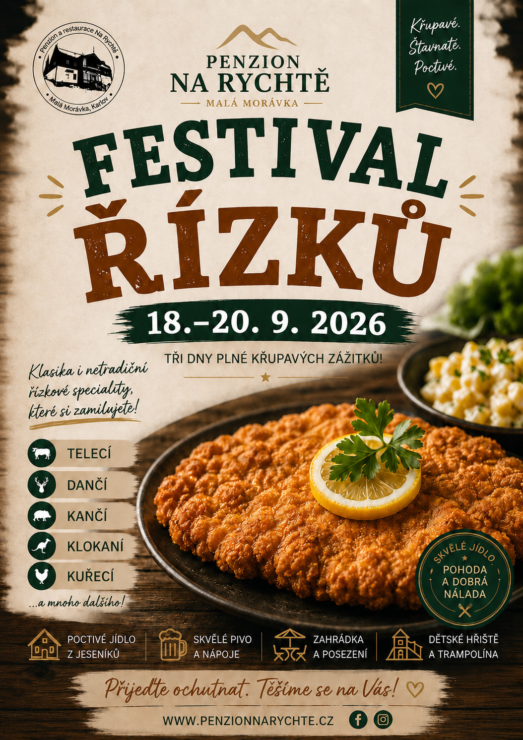 Festival řízků 2026 18. - 20. 9. 2026